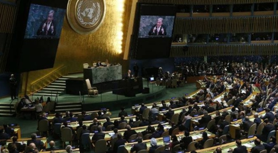 BM Genel Kurulu'nda Türkiye'deki depremler için bir dakikalık saygı duruşu