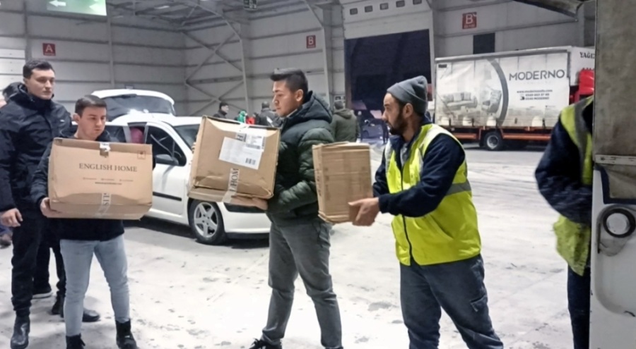 Bursa, depremzedeler için tek yürek oldu