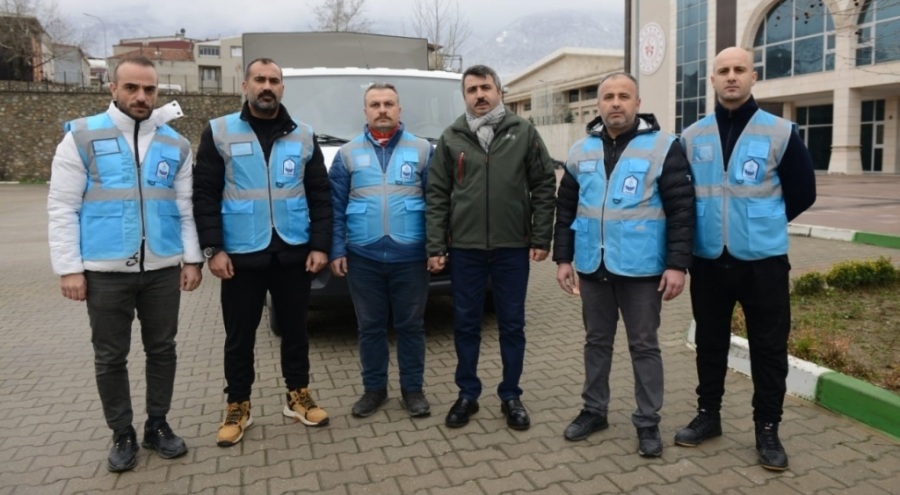 Bursa Yıldırım Belediyesi'nden deprem bölgesine destek