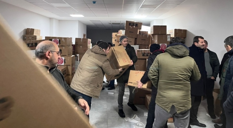 Gürsu depremzedeler için tek yürek oldu