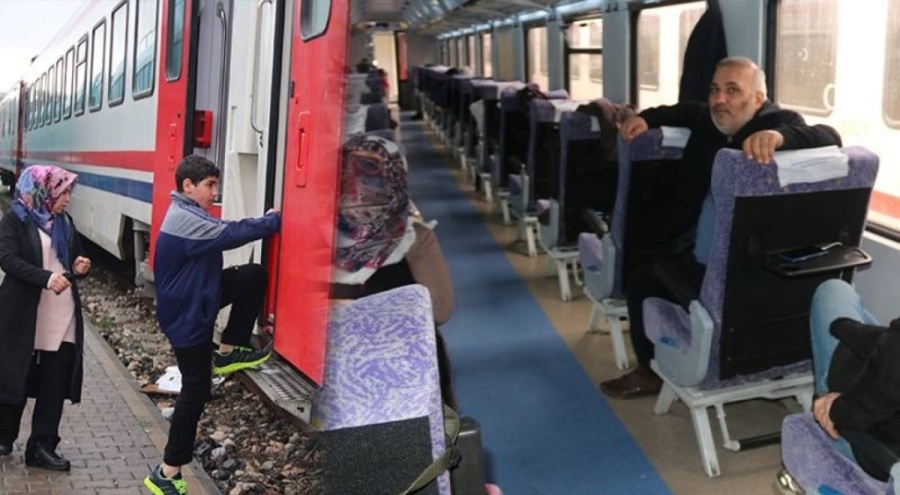 Depremzedeler vagonlara yerleşti