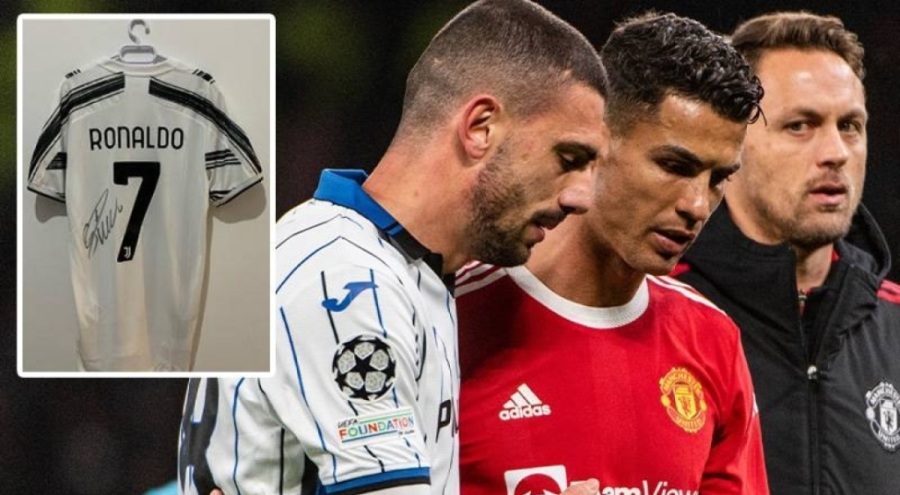 Ronaldo'nun imzalı forması depremzedelere yardım için satılacak