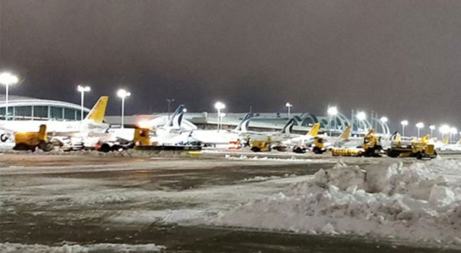 Sabiha Gökçen Havalimanı'nda olumsuz hava koşulları dolayısıyla uçuşlar azaltılacak