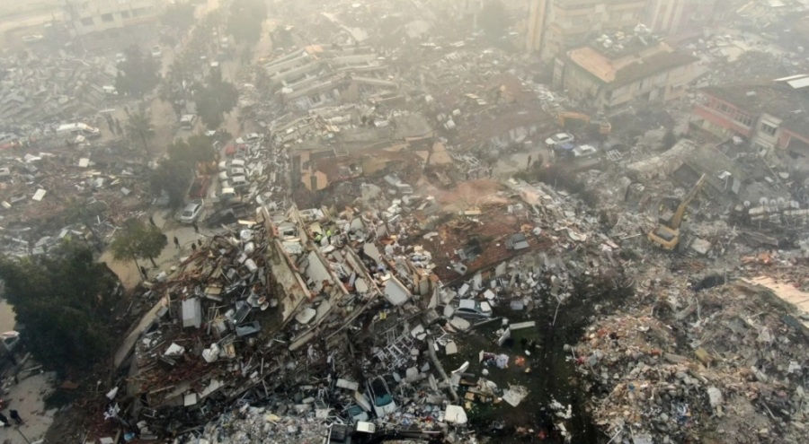 Hatay depremin ardından dümdüz oldu