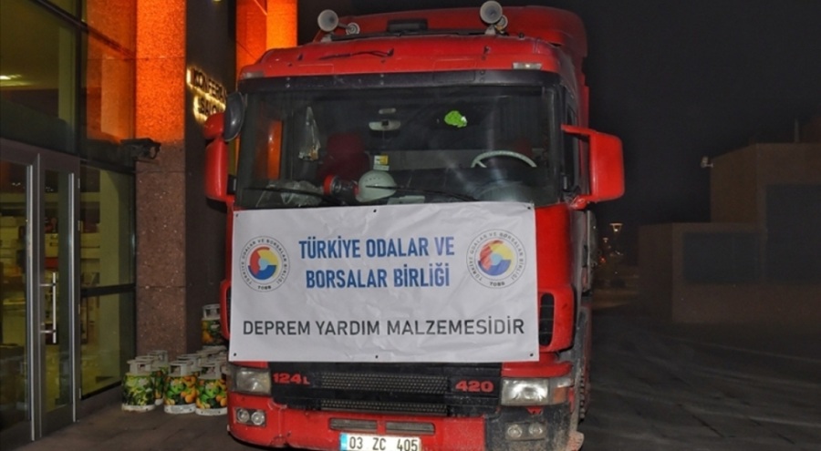TOBB depremzedeler için yardım kampanyası başlattı