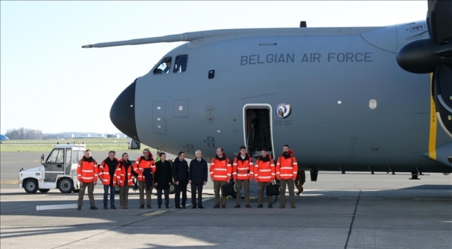 Belçika'nın kuracağı sahra hastanesi için ekip yolda