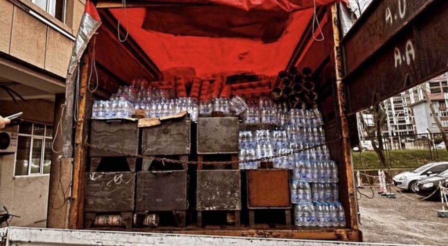 Madencilerin yaptığı sobalar deprem bölgesinde