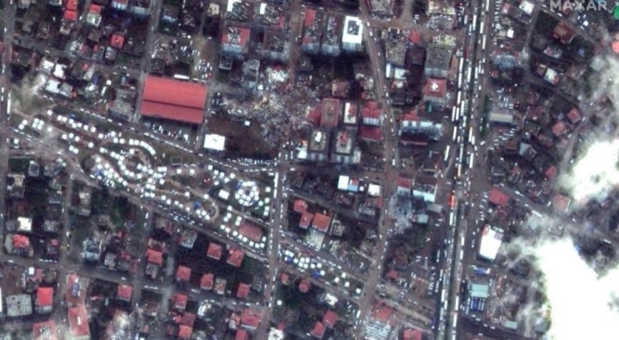 Uydu görüntüleri, Gaziantep'teki yıkımı ortaya çıkardı