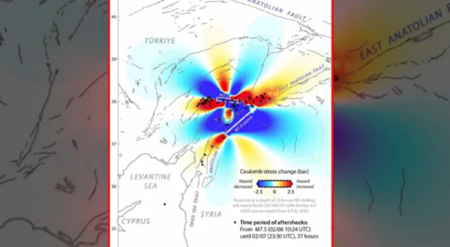 Stresi artan fayların haritası çıkarıldı
