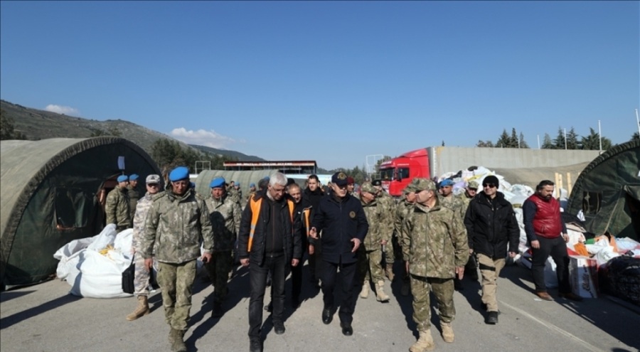 Mehmetçik Hatay'a lojistik destek üssü kurduğunu duyurdu