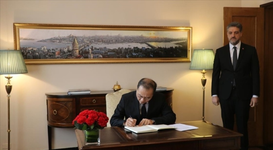 Çin Dışişleri Bakan Yardımcısı Türkiye'nin Pekin Büyükelçiliğine ziyaret gerçekleştirdi