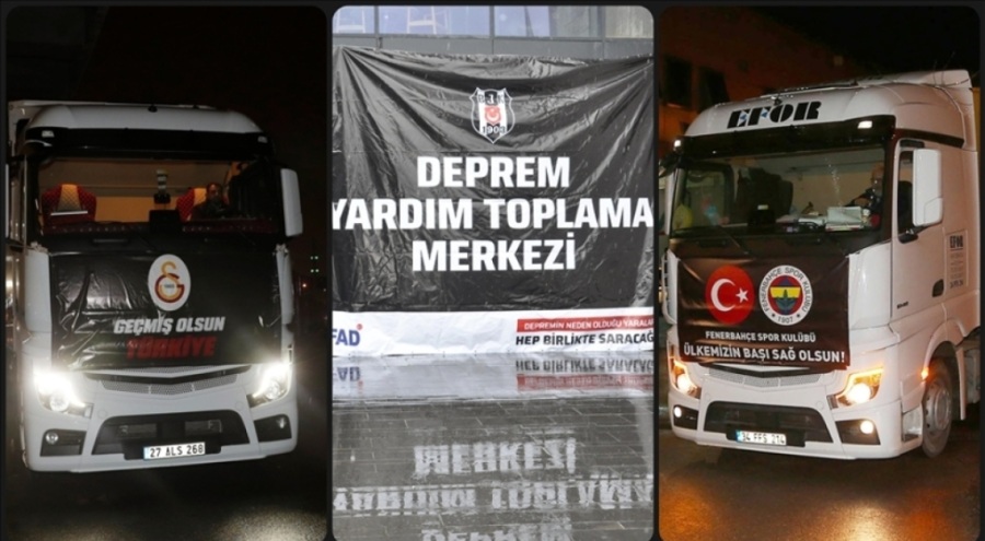 Spor dünyası "Asrın felaketi" sonrası seferberlik ilan etti