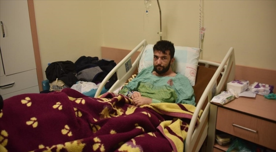 Üzerine düşen derin dondurucu sayesinde hayata tutundu