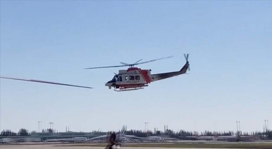 Sahil Güvenlik Komutanlığı helikopterleri deprem bölgesine 130 saat uçuş gerçekleştirdi