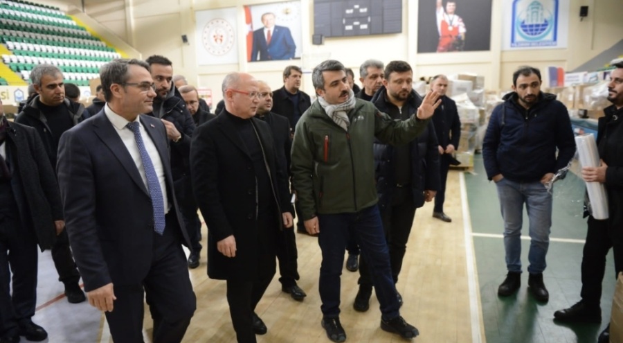 Bursalar deprem yaralarını sarmak için tek yürek