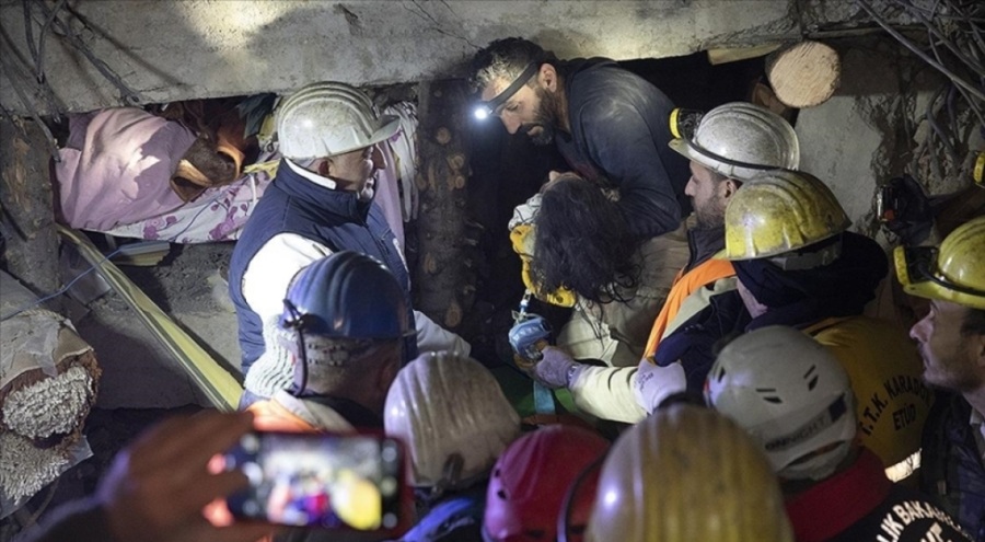 9 bin 782 madenci deprem bölgesindeki çalışmalara destek olmaya devam ediyor