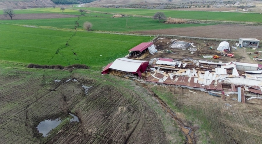 Bakanlık deprem mağduru çiftçilere destek için görev başında