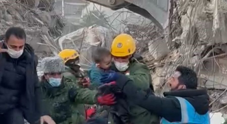 159 saat sonra Yavuz hayata böyle gülümsedi