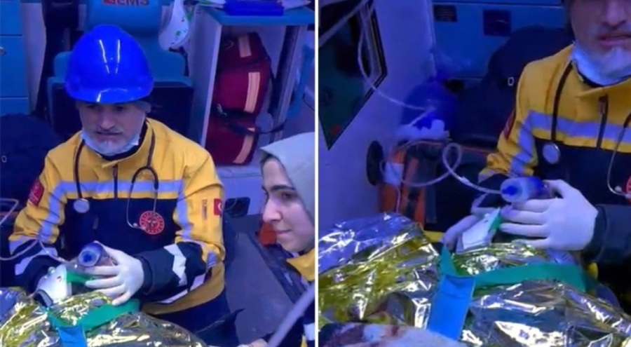 Enkazdan 138 saat sonra çıkarılan Emine Doğu: Beni özel hastaneye götürmeyin, param yok