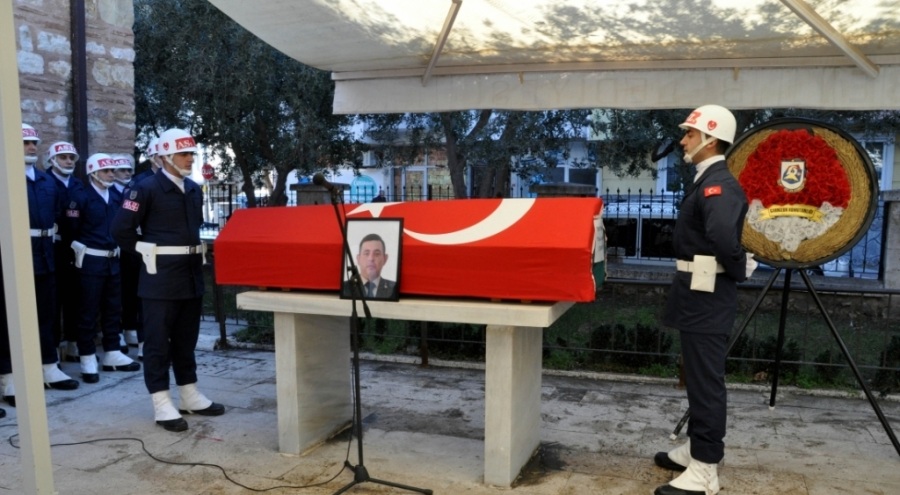 Deprem şehidine Bursa'da son görev