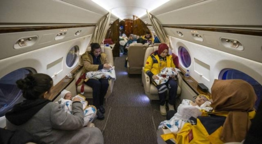 DAP, 15 bebeği Ankara'ya götürecek