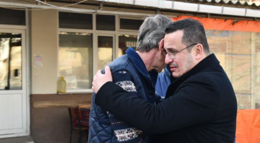 Başkan Kanar'dan taziye ziyareti