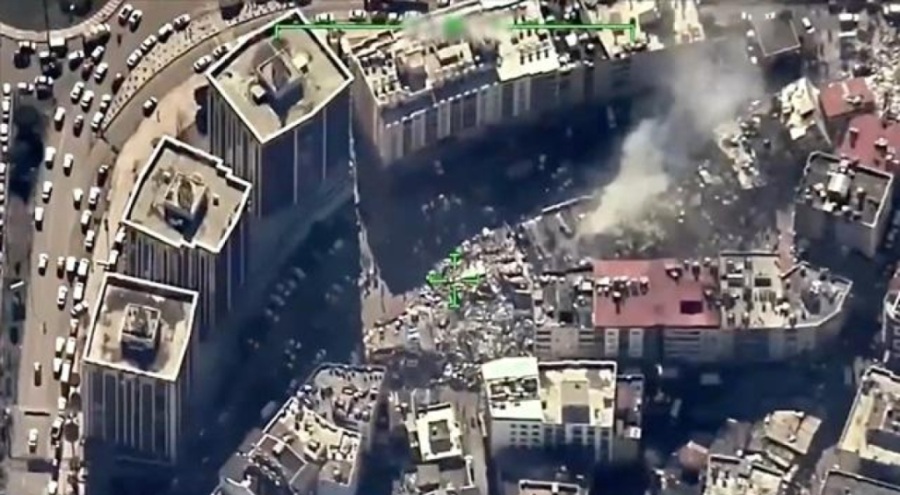 İHA'lar deprem bölgesinde