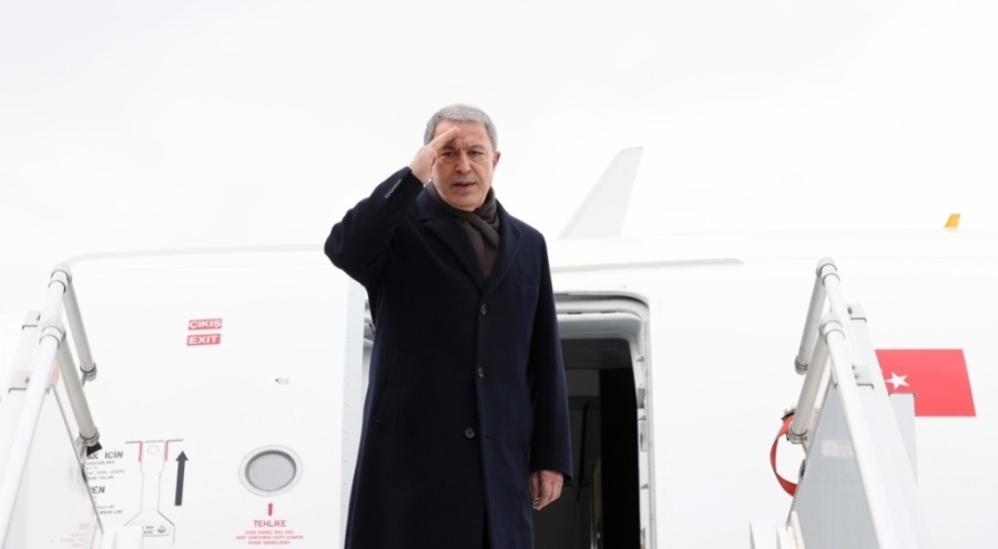 Bakan Akar, Libyalı mevkidaşı ile görüştü