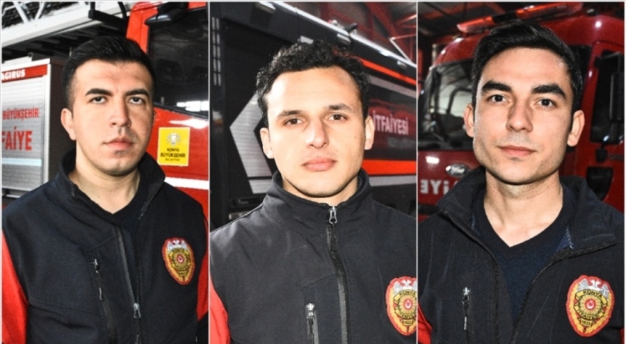 Enkazdaki kadından kurtarma ekiplerine "Kendinizi riske atmayın, size bir şey olmasın"