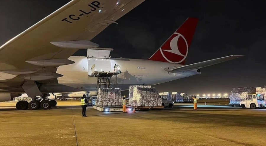 THY depremin ardından  yaptığı çalışmalara ilişkin bilgi verdi