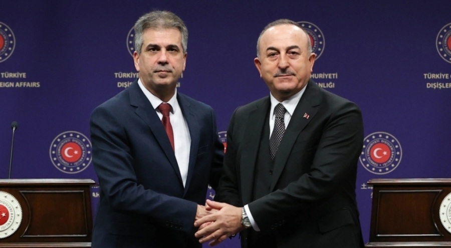 Dışişleri Bakanı Çavuşoğlu, İsrailli mevkidaşı ile görüştü