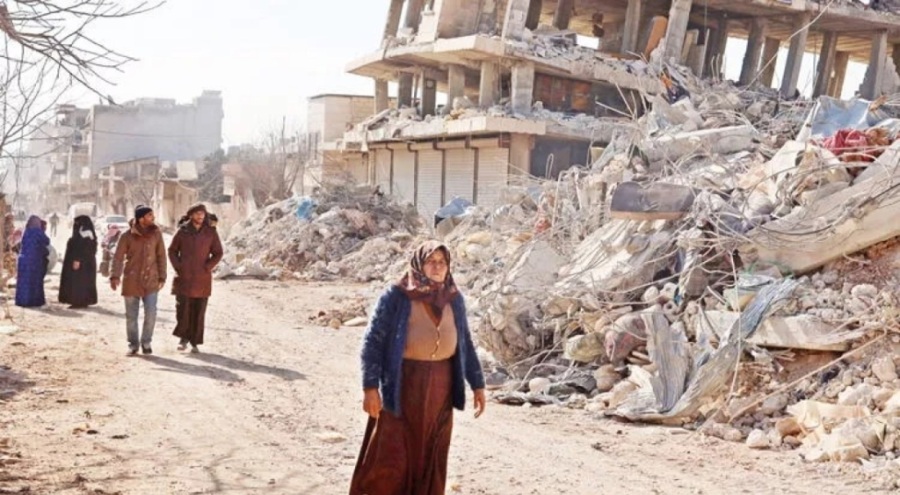 Suriye'de depremde can kaybı 5 bin 814'e yükseldi