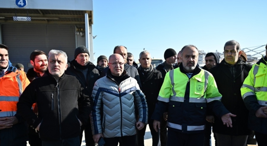 Başkan Gürkan Hatay'a gitti