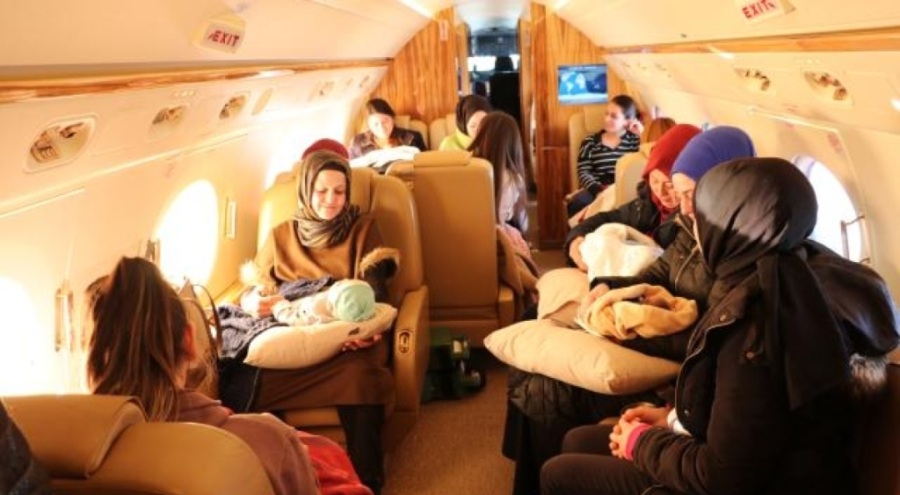 Cumhurbaşkanlığı uçağı, 11 bebeği daha Ankara'ya getirdi