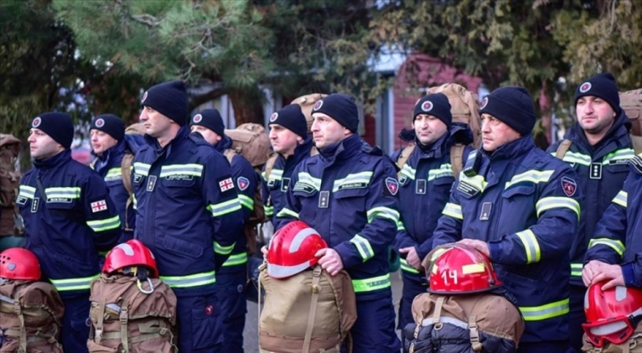 Gürcistan'dan rotasyon için yeni arama kurtarma ekibi