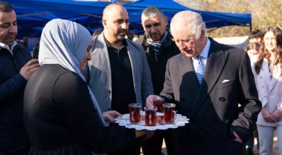 Kral 3. Charles'tan Londra Türk toplumuna destek ziyareti