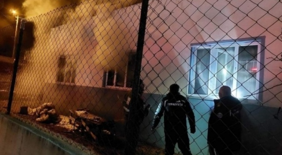 Bursa Orhaneli'nde tek katlı müstakil evde yangın