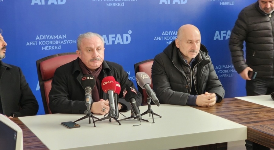 TBMM Başkanı : Sağlam zeminlerde, sağlam binalar inşa etmek konusunda dersler çıkartmalıyız