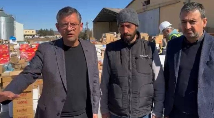 Özgür Özel: "Yardımlarınızı 'ramazan kolisi' gibi gönderin"