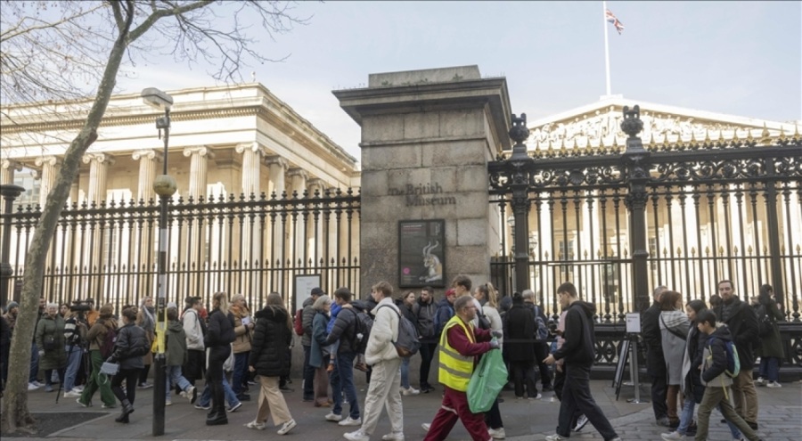 British Museum'un bazı bölümleri grev nedeniyle kapatıldı
