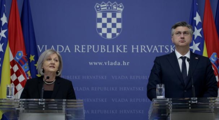 Hırvatistan'dan Bosna Hersek'e 'AB yolunda' destek