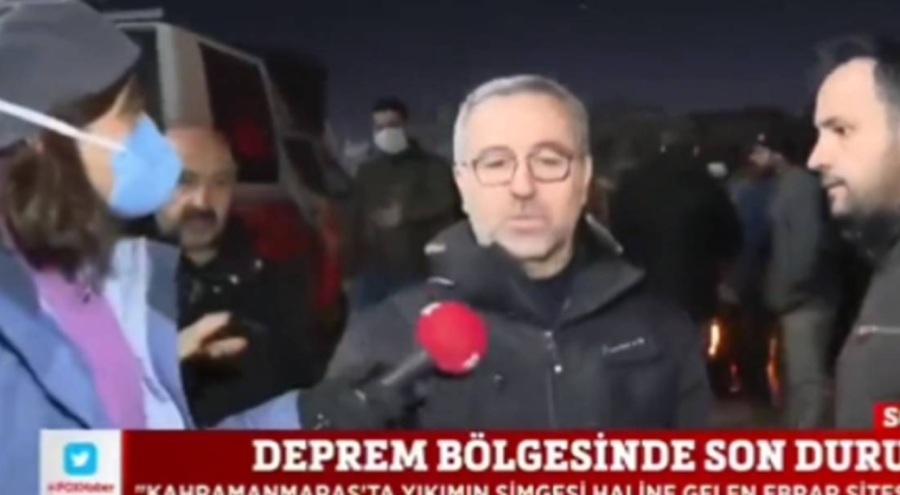Kahramanmaraş Belediye Başkanı'na soru sormak isteyen FOX muhabiri engellendi