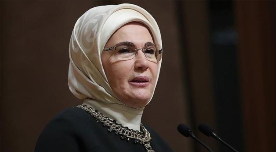 Emine Erdoğan'dan destek veren ülkelere teşekkür