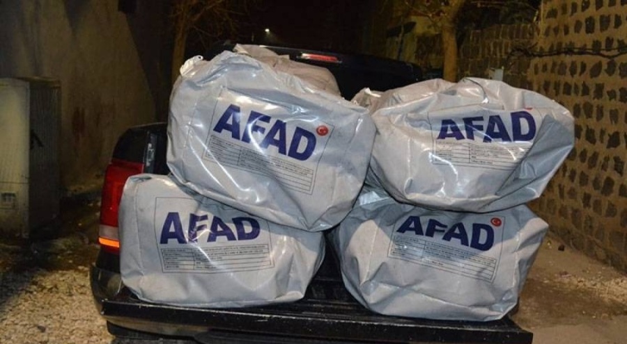 Evinde dört AFAD çadırı bulunan bir kişi gözaltına alındı