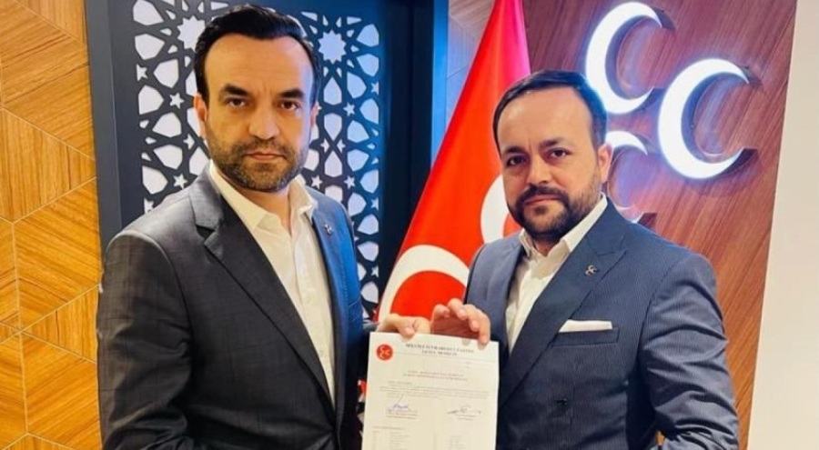 Ahat Şanlı MHP Karacabey İlçe Başkanlığı'na atandı