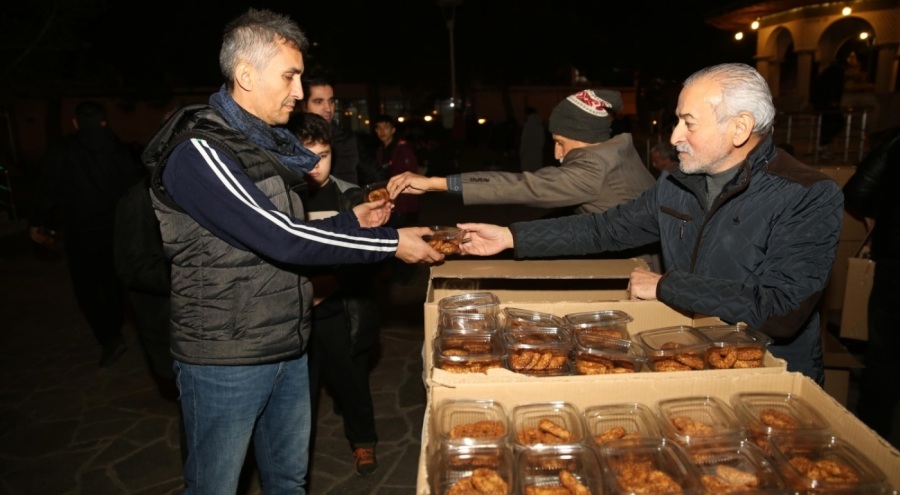 Bursa Nilüfer'de kandil birlikteliği