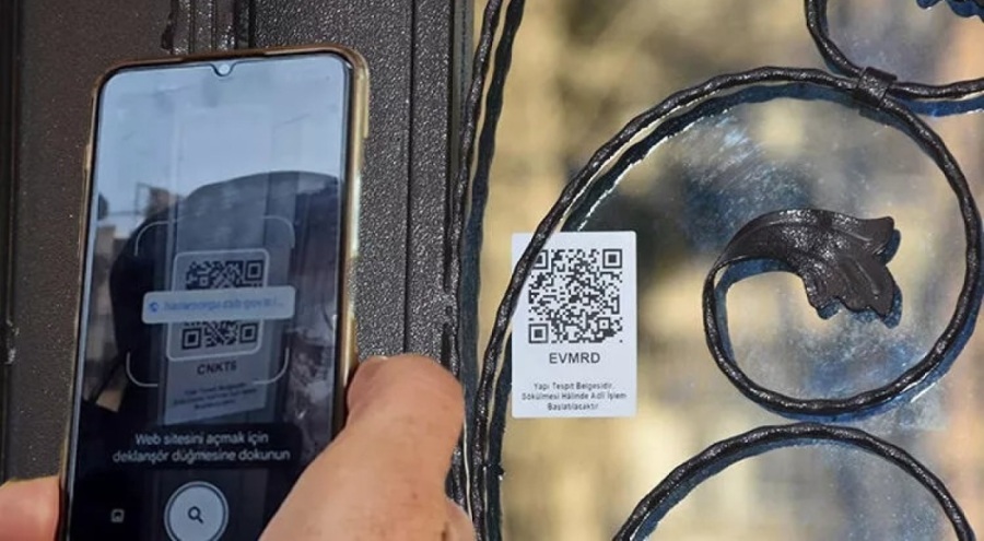 Binalarda karekod uygulaması: Hasar durumu öğreniliyor