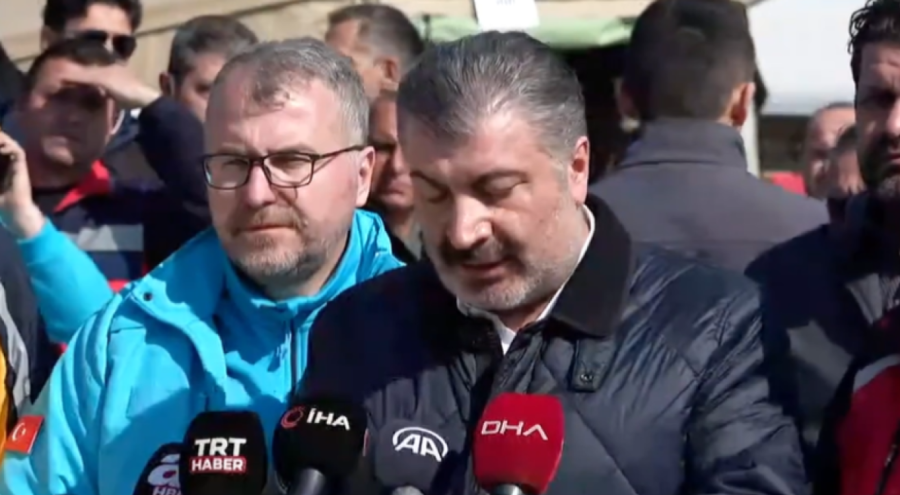 Bakan Koca deprem bölgesindeki son durumu paylaştı