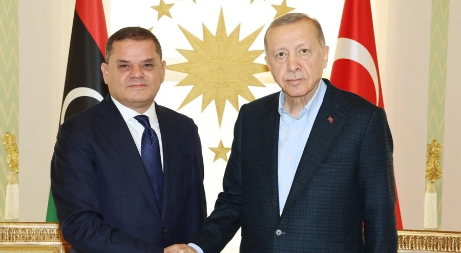 Cumhurbaşkanı Erdoğan, Libya Başbakanı Dibeybe'yi kabul etti