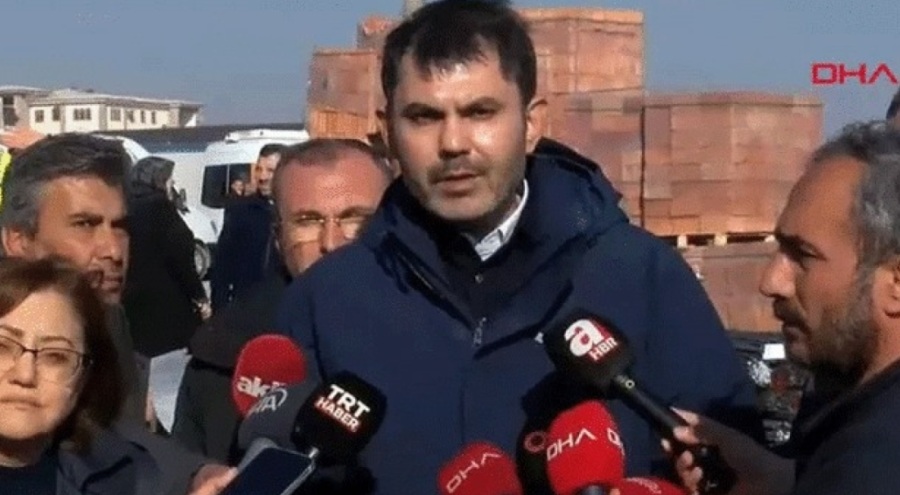 Bakan Kurum'dan deprem bölgesinde yapılacak konutlara ilişkin açıklama